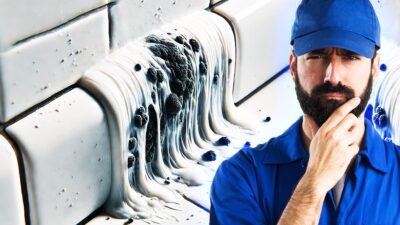 L’astuce magique et incroyable d’un plombier pour éliminer les taches noires des joints en silicone de votre salle de bain