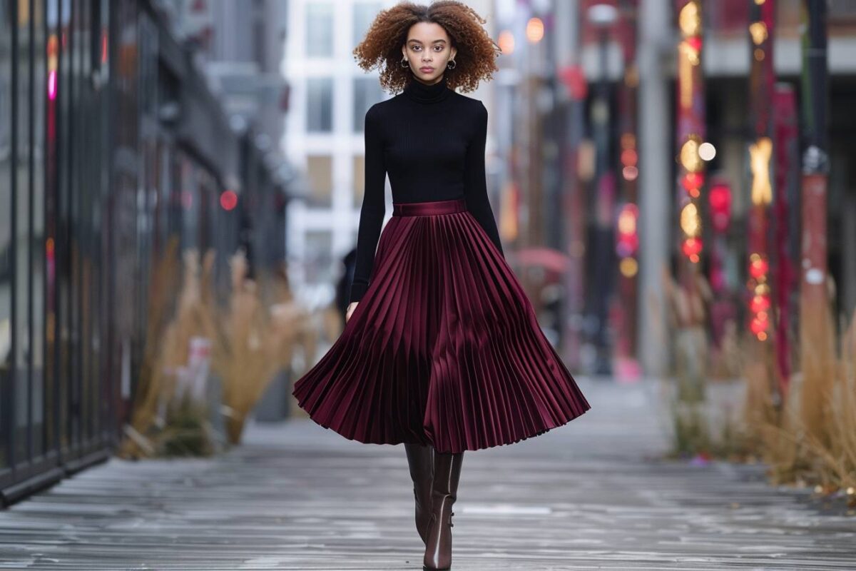 Découvrez les jupes chic incontournables pour un automne-hiver 2024 glamour et stylé