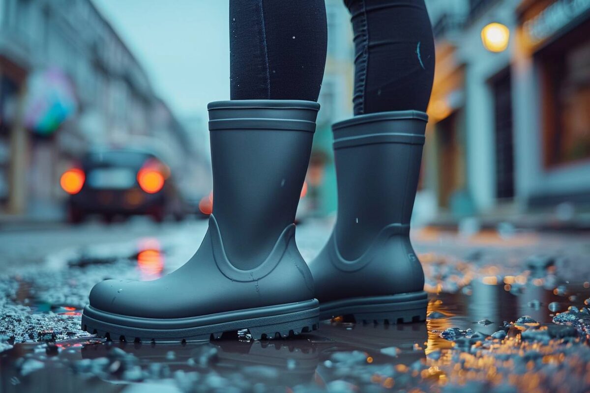 Les bottines de pluie Gémo à moins de 20€ : style et protection pour vos pieds sans compromis