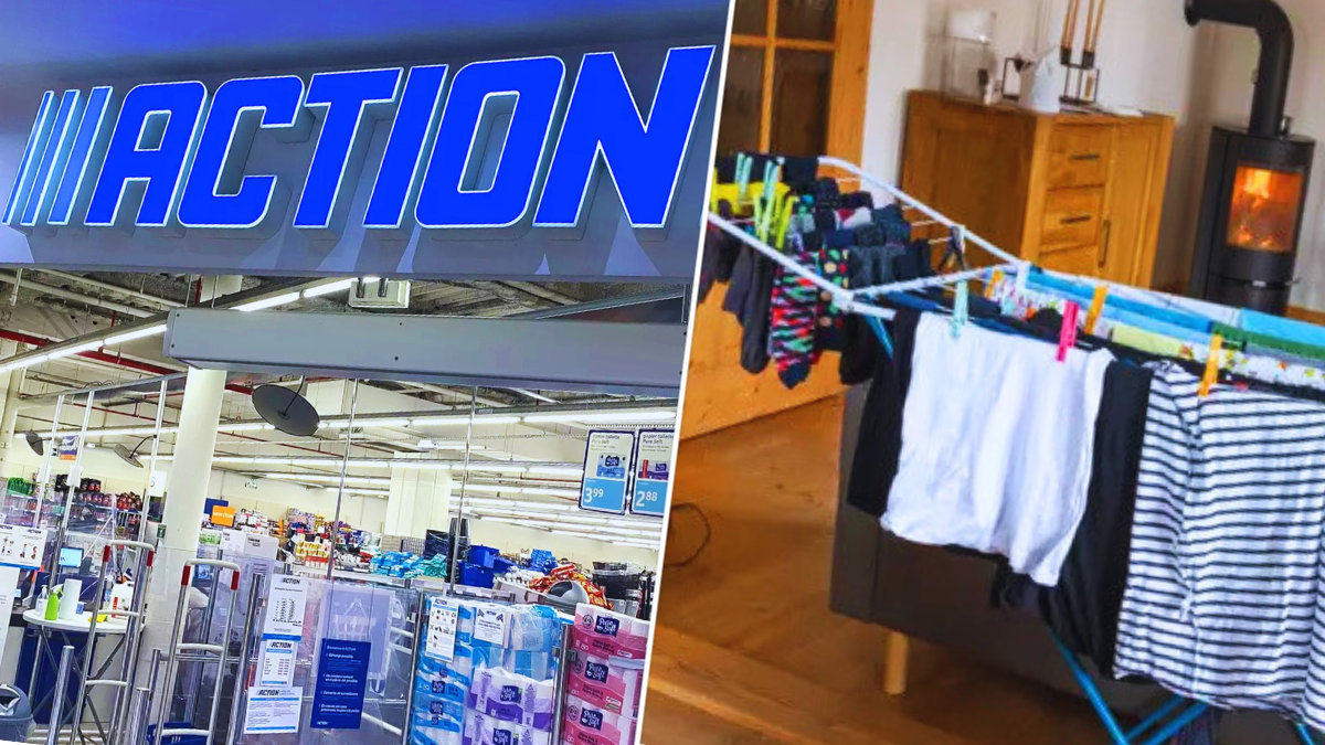 Adieu le linge qui sèche dans le salon avec cet accessoire chez Action à moins de 4€ qui va tout changer