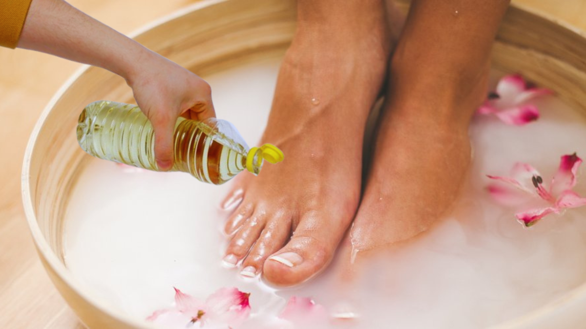 L’astuce magique du bain de pieds avec du vinaigre que de plus en plus de personnes adoptent