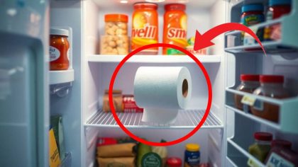 Mettez du papier toilette dans votre frigo, une astuce qui va vous surprendre