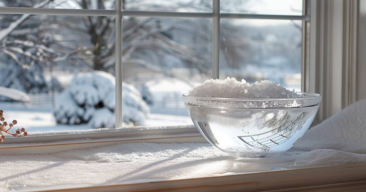 Cette astuce du bol d'eau placé près de vos fenêtres va transformer votre intérieur cet hiver