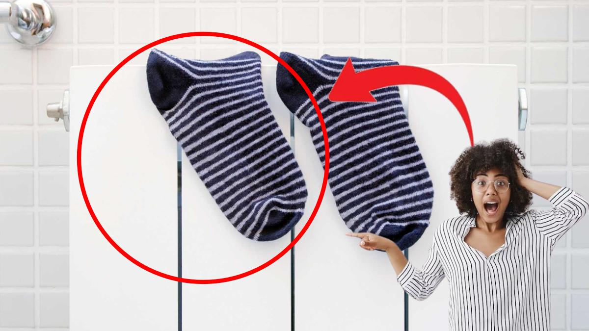 Humidité dans la salle de bains : cette astuce avec une chaussette va vous étonner