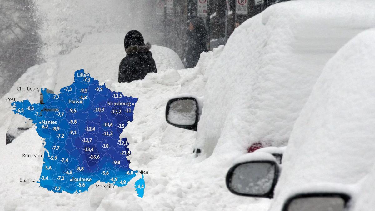 Météo : Grosse neige annoncée dans ces régions, jusqu'à 10 cm attendus ce week-end