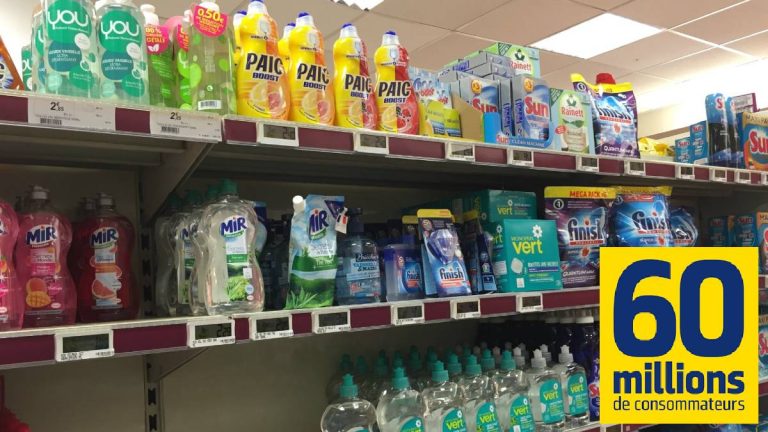 Ce liquide vaisselle arrive premier sur 40 selon 60 Millions de consommateurs