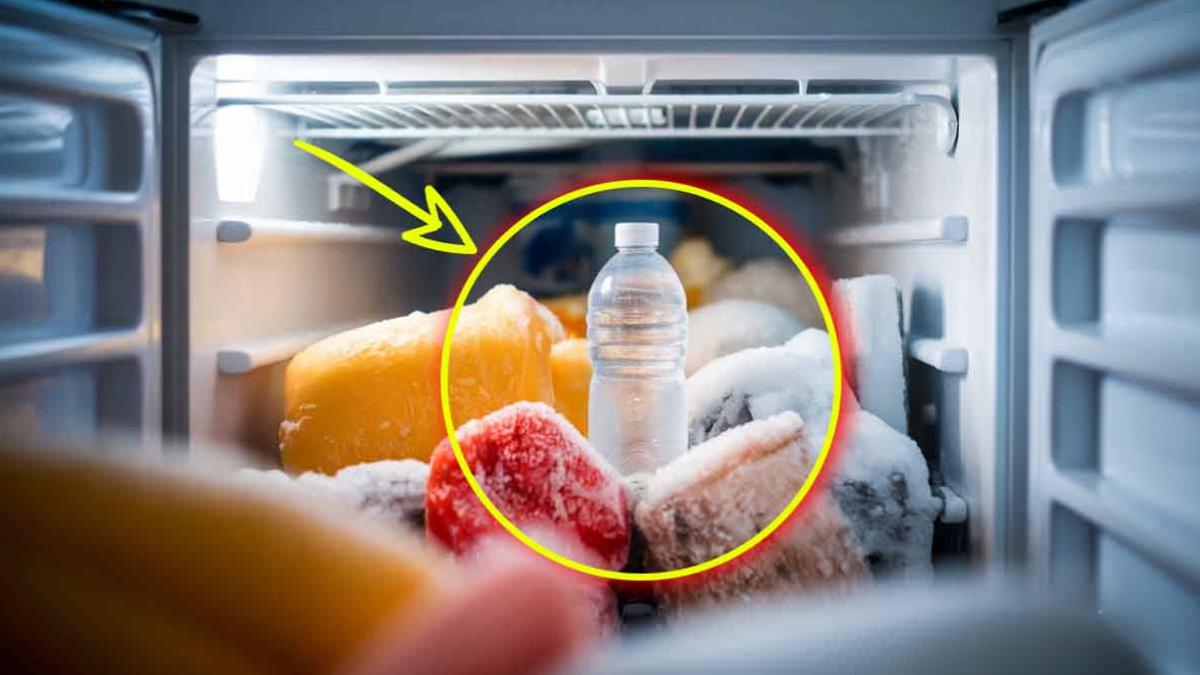 L'astuce de la bouteille d'eau dans le congélateur : le secret ultime pour réduire sa facture d’électricité